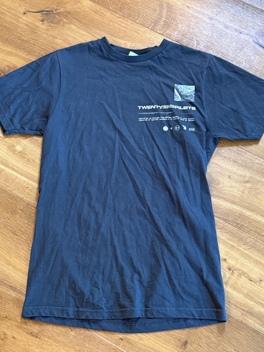 21 Pilots Men's Black Graphic Tee